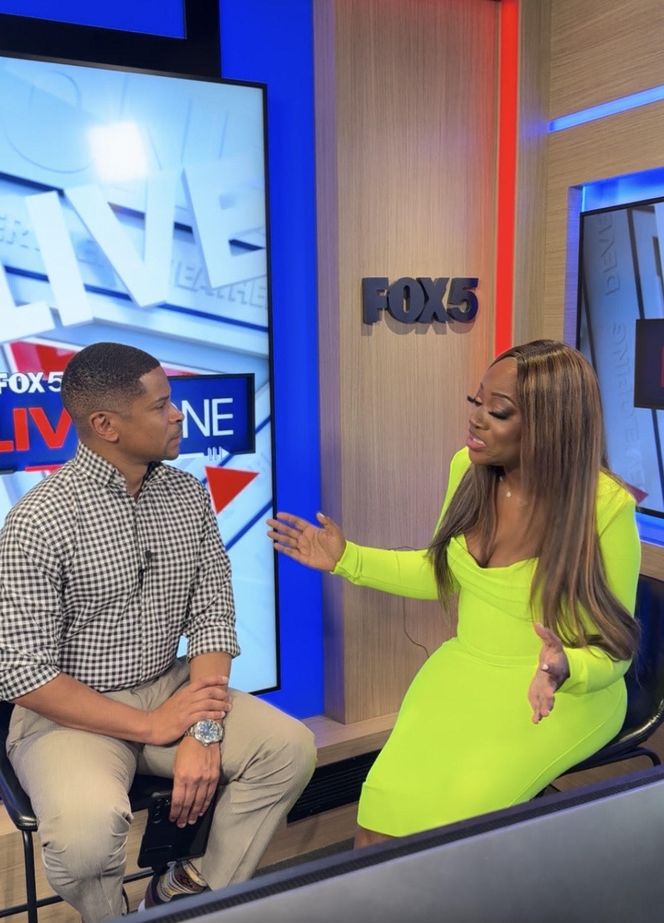 Bershan Shaw broadcast appearance